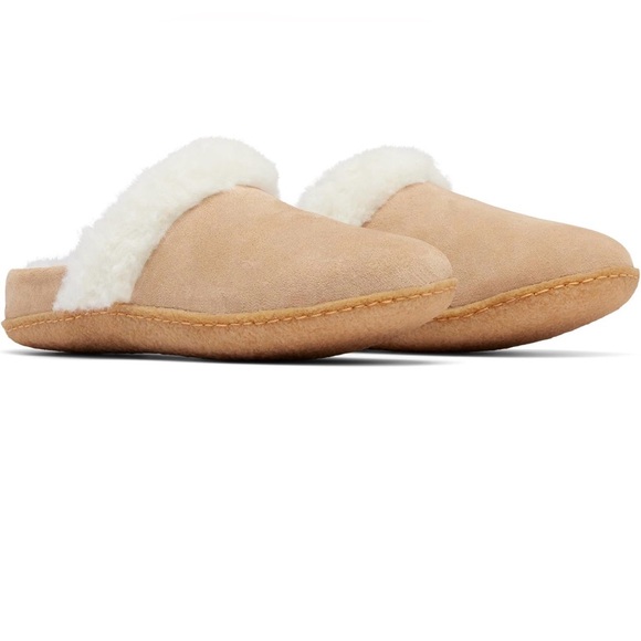 Sorel Women's Cozy Tan and Cream Slippers - Picture 2 of 12